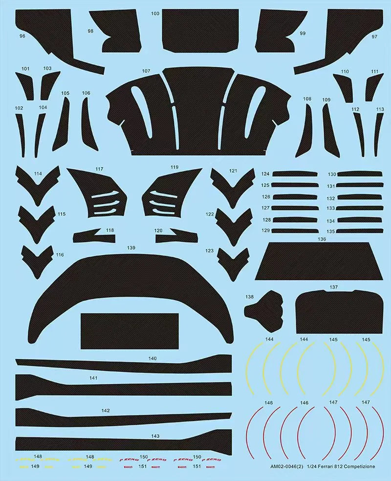 Alpha Model - Ferrari 812 Competizione - 1/24