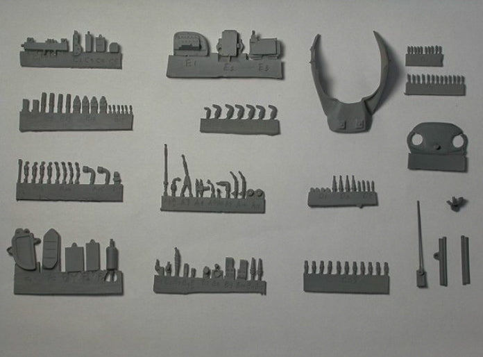 Top Studio - YZR-M1 2004 Super Detail-up Set - 1/12