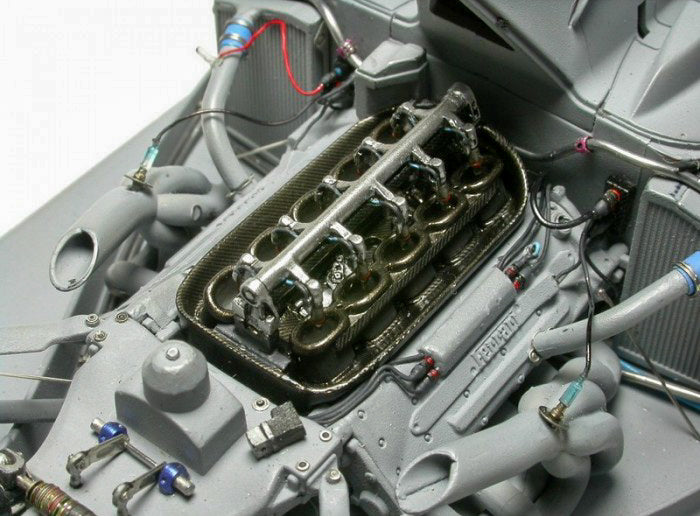 Top Studio - Ferrari F1-2000 Super Detail-up Set - 1/20