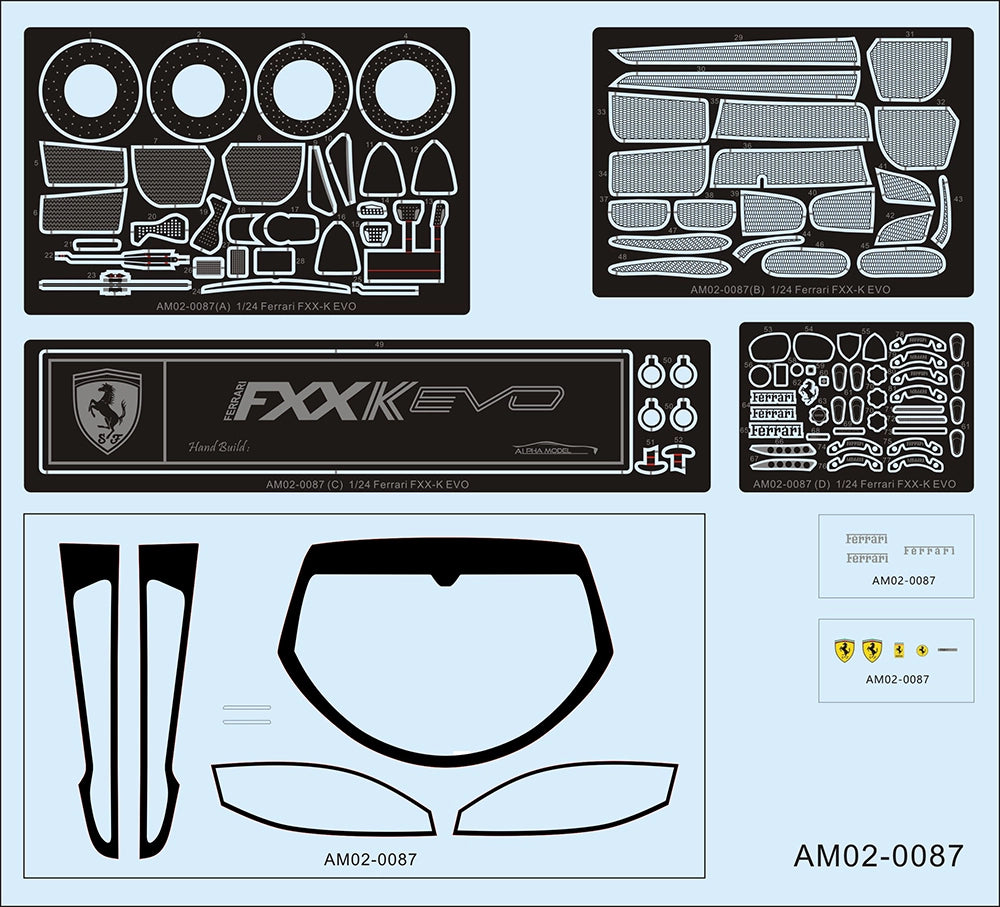 Alpha Model - Ferrari FXX K Evo - 1/24