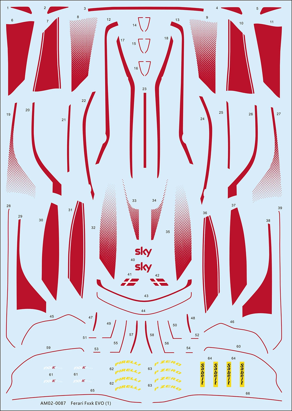 Alpha Model - Ferrari FXX K Evo - 1/24