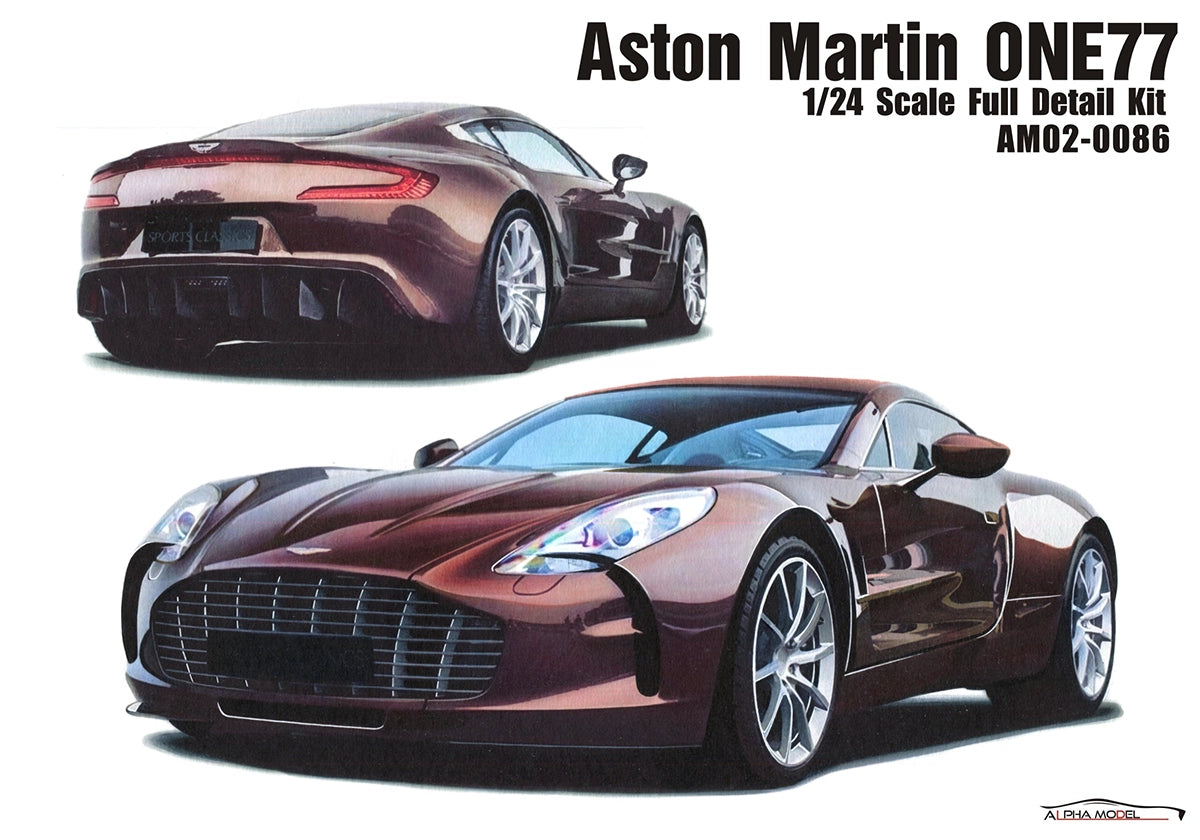 Alpha Model - Aston Martin ONE77 - 1/24