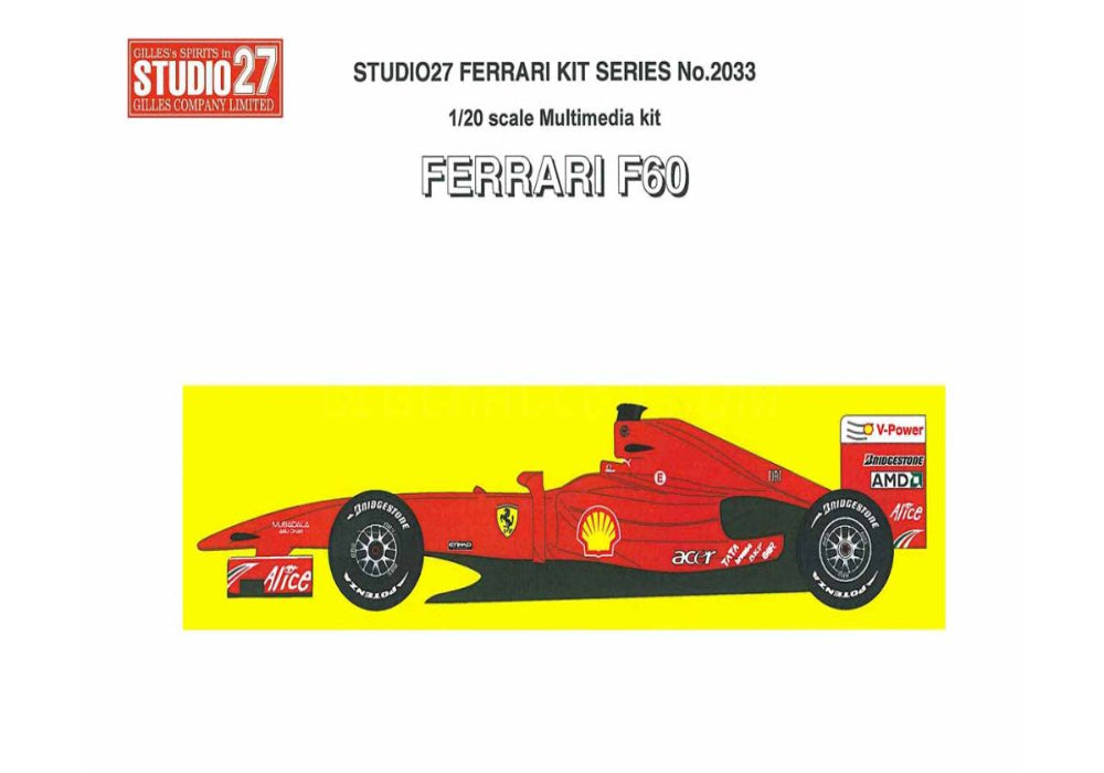 Studio27 - Ferrari F60 - 1/20